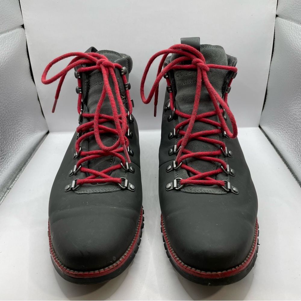 COLE HAAN Zerogrand Hiker Boots C29486 Magnet Leather Men's Size 11M F10 - Picture 2 of 6